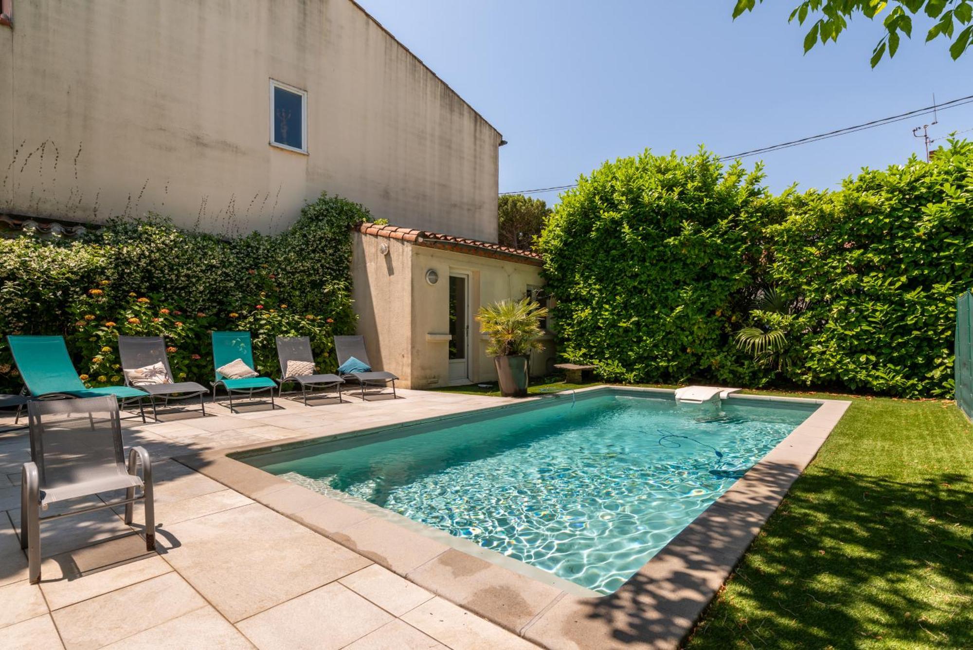 La Casa Grande - Piscine - Wifi - Parking Villa Carcassonne Ngoại thất bức ảnh